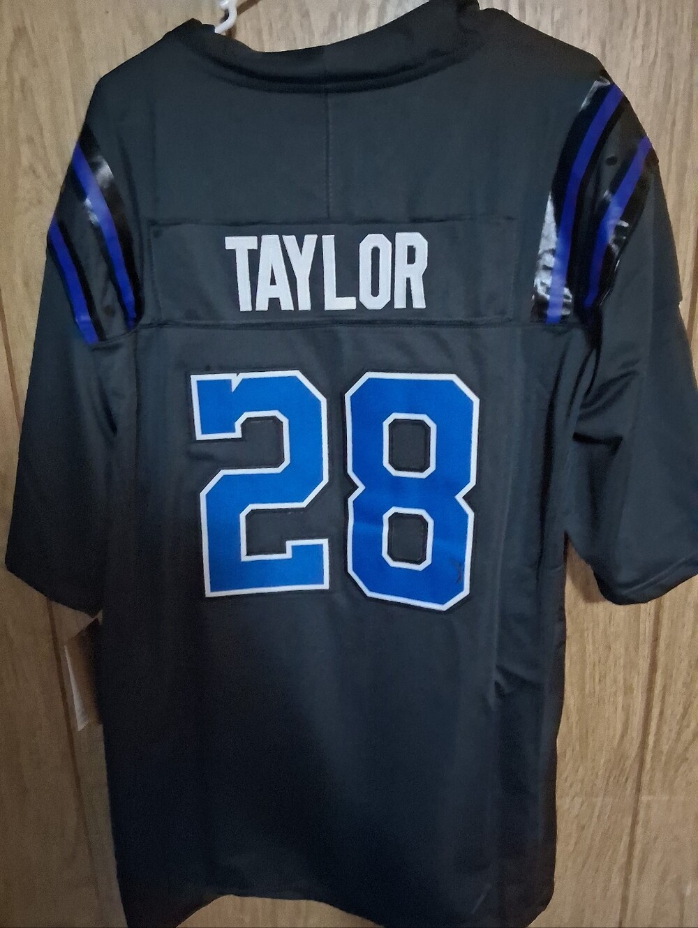 Sports Card With Jonathan Taylor Indianapolis Colts Fuse Rivalry XL Jersey